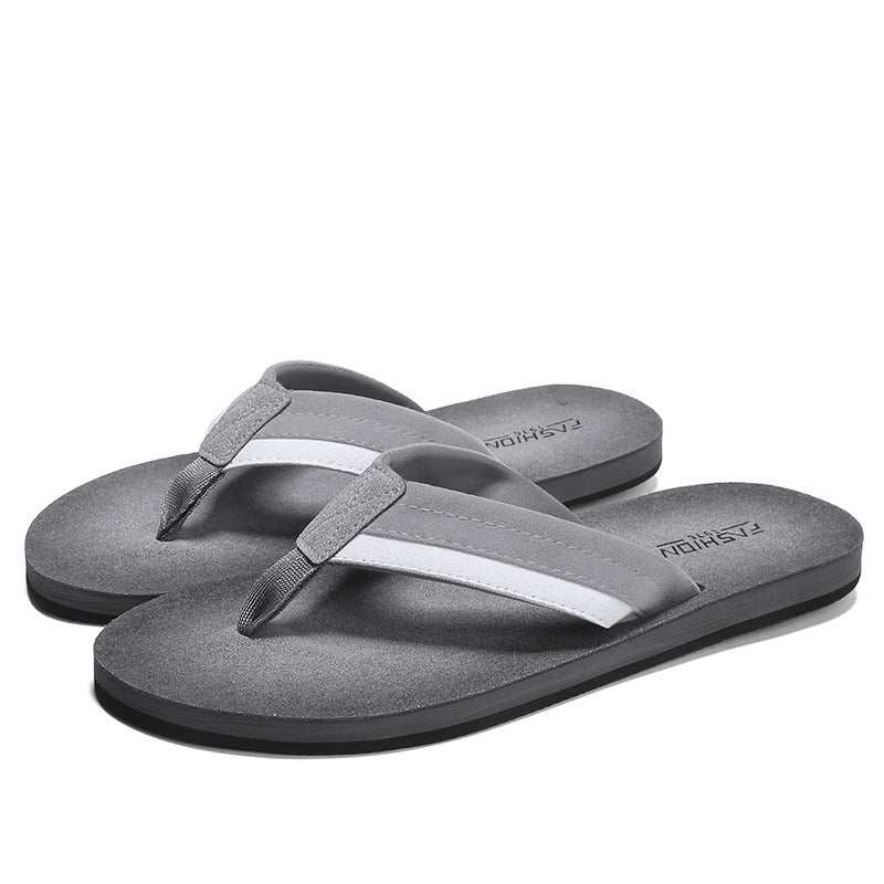 Flip-Flops Men'S Summer Fashion Outer Wear Outdoor Personality Trend Korean Flip-Flops Non-Slip Beach Sandals