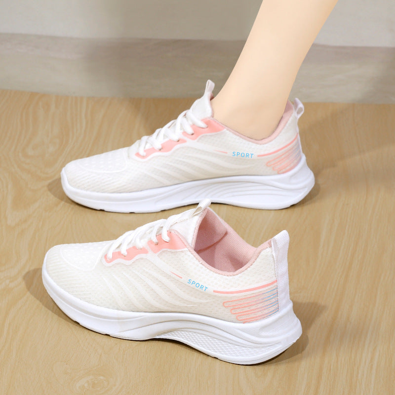 New Women's Sneaker Autumn Breathable Mesh Surface Shoes