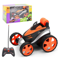 4571 factory remote control rollover Stunt Car rollover cart boy children\'s stand hot selling electric toys