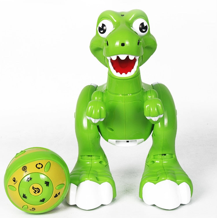 RC Dinosaur Intelligent Electronic Spray Music Dance 2-Colors Remote Control Dragon Animal Robots Child's Toys For Kids Gift