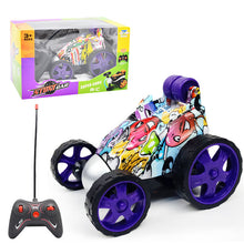 4571 factory remote control rollover Stunt Car rollover cart boy children\'s stand hot selling electric toys