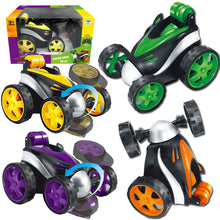 4571 factory remote control rollover Stunt Car rollover cart boy children\'s stand hot selling electric toys