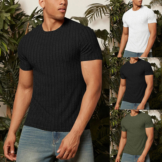 Summer Original Collar T-shirt Summer Mens Clothing